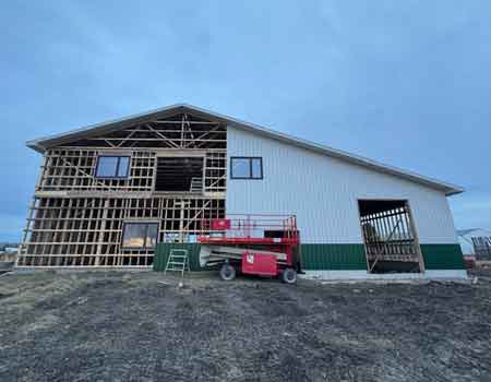 Pole Barn Construction, Southern Manitoba